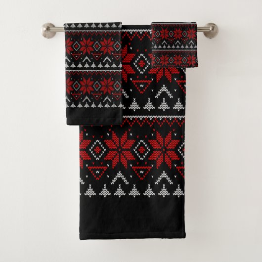 スカンジナビア編み物 バスタオルセット (インサイチュ)