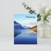 スカンジナビア美しい,ノルウェー ポストカード (スタンド正面)