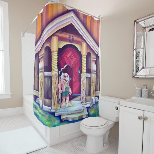 スカンジナビア諸島 – エクニヌス シャワーカーテン (インサイチュ)