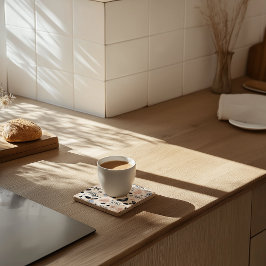 スカンジナビア鳥とフローラ石コースター ストーンコースター