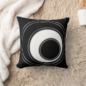 スカンジナビア黒白，パターン，シンプル，最小 クッション (ブランケット)