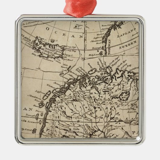 スカンジナビア4 メタルオーナメント (正面)