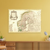 スカンジナビア キャンバスプリント (インサイチュ (リビング))