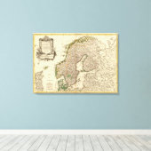 スカンジナビア キャンバスプリント (インサイチュ (ウッドフロア))