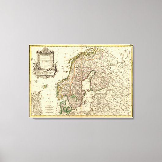 スカンジナビア キャンバスプリント (正面)