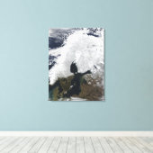 スカンジナビア キャンバスプリント (インサイチュ (ウッドフロア))