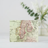 スカンジナビア、スウェーデン、デンマーク ポストカード (スタンド正面)