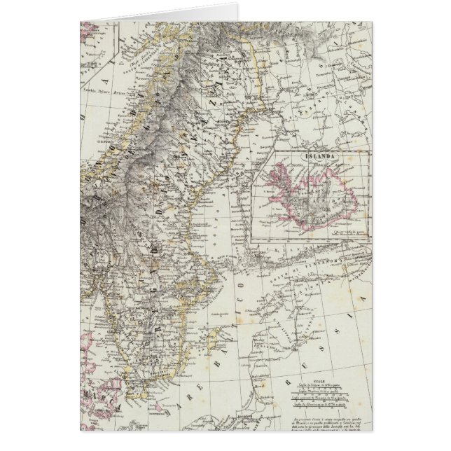 スカンジナビア，スウェーデン，ノルウェー (正面)