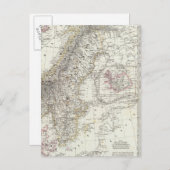 スカンジナビア，スウェーデン，ノルウェー ポストカード (正面/裏面)