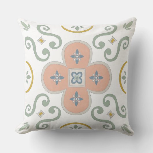 スカンジナビア・テラコッタ クッション (正面)