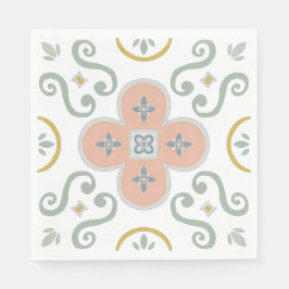 スカンジナビア・テラコッタ スタンダードランチョンナプキン