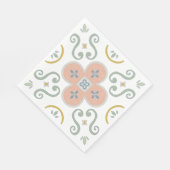 スカンジナビア・テラコッタ スタンダードランチョンナプキン (角)