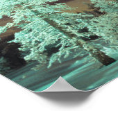 スカンジナビア、フィンランド、ラップランド、カシュラウタネン ポスター (角)