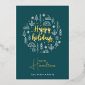 スカンジナビア 北欧 ハッピー ホリデー オーダーメイド (正面)