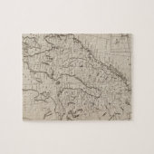 スカンジナビア(1800年)のヴィンテージの地図 ジグソーパズル (横)