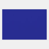 スカンジナビアDitsy冬の海軍&金ゴールドレトロオギー ラッピングペーパーシート (正面2)