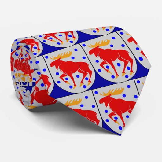 スカンジナビアGästriklandの紋章付き外衣 ネクタイ (ロール)