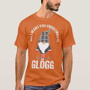 スカンジナビアGloggオムトクリスマスドリンク Tシャツ