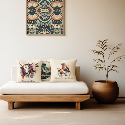 スカンジファームハウスキャトルカスタムス クッション