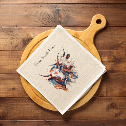 スカンジファームハウスキャトルカスタムス スタンダードランチョンナプキン