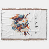 スカンジファームハウスキャトルカスタムス スローブランケット (正面)