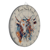 スカンジファームハウスキャトルカスタムス ダーツボード (正面左)