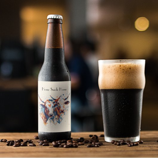 スカンジファームハウスキャトルカスタムス ビールラベル