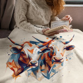 スカンジファームハウスキャトルカスタムス フリースブランケット