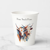 スカンジファームハウスキャトルカスタムス 紙コップ (正面)