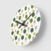 スカンジフォレスト  ラウンド壁時計 (傾斜)