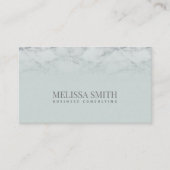 スカンジミニマルア·セージ·グリーン·マーブル 名刺 (正面)