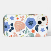 スカンジモダンフローラ iPhoneケース (裏面横)