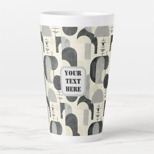 スカンジモチーフNo.2 | カフェラテマグ (正面)