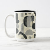 スカンジモチーフNo.2 | ツートーンマグカップ (左)