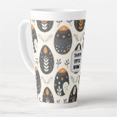 スカンジモチーフNo.6 | カフェラテマグ (左アングル)