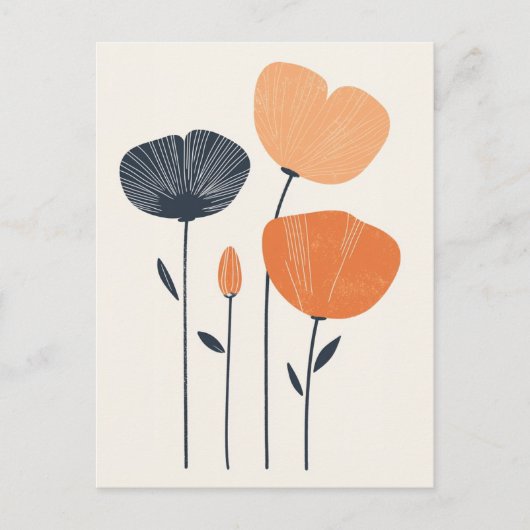 スカンジ開花No.286 ポストカード (正面)