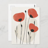 スカンジ開花No.287 ポストカード (正面/裏面)