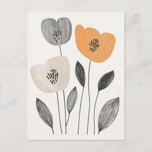 スカンジ開花No.295 ポストカード (正面)