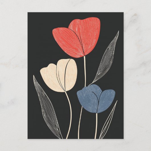 スカンジ開花No.320 ポストカード (正面)