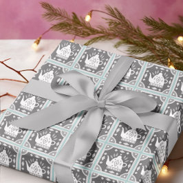 スカンディアティーポットタイルIII ラッピングペーパー