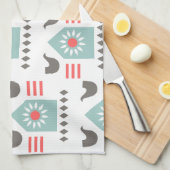 スカンディアフォークアートファームハウス キッチンタオル (四つ折り)