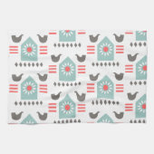 スカンディアフォークアートファームハウス キッチンタオル (横)