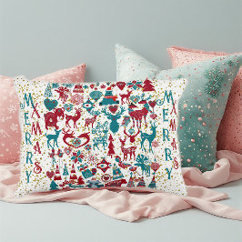 スカンディア メリークリスマス シンボル ノルディック スカンジナビア アクセントクッション