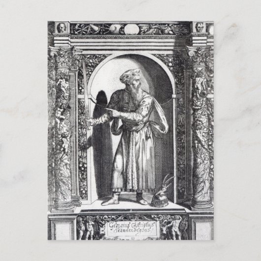 スカンデルベグ ポストカード (正面)