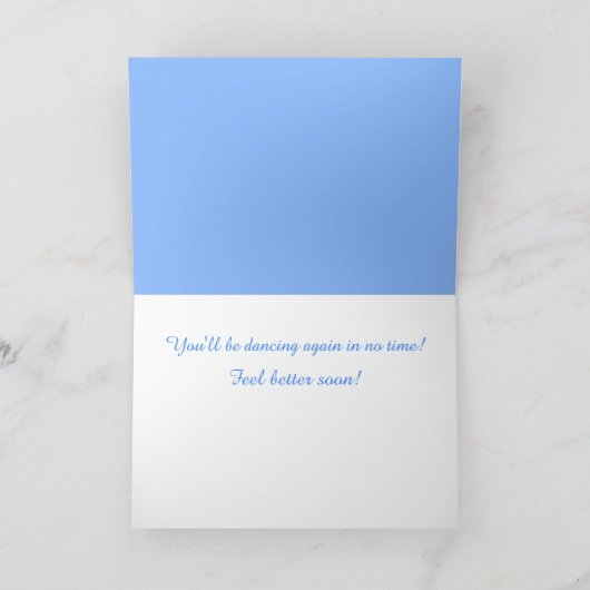 スカートかわいらしと踊り足の調子が良い カード (内部)