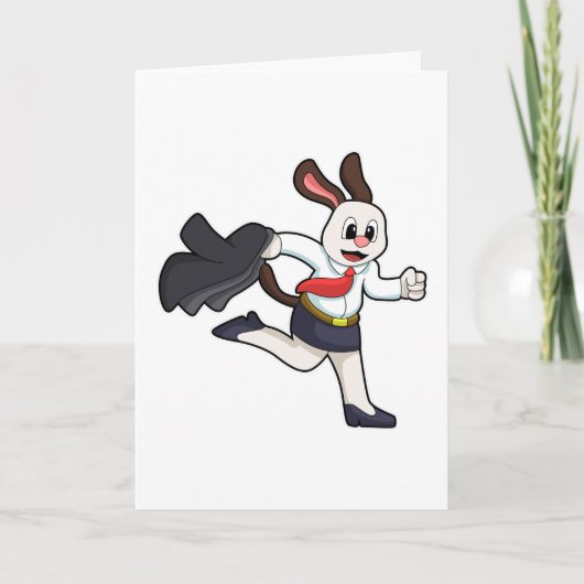 スカートを履いた犬の秘書 カード (正面)