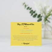 スカート ポストカード (スタンド正面)