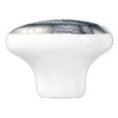 スカーフで冬のアートを楽しむシュノーザー セラミックノブ (側面)