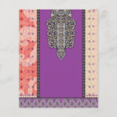 スカーフにデザインを乗せた写真 チラシ (裏面)