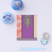 スカーフにデザインを乗せた写真 チラシ (シングル)